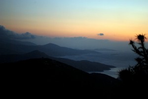 Tramonto su Amorgos