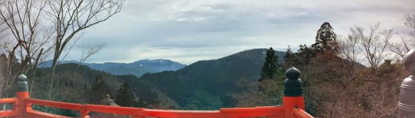 Panorama from Kurama-dera