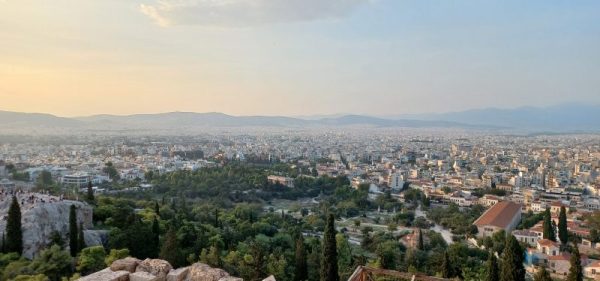 Panorama di Atene